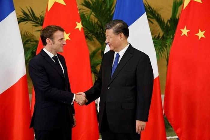 Tổng thống Pháp bắt đầu chuyến thăm cấp nhà nước tới Trung Quốc